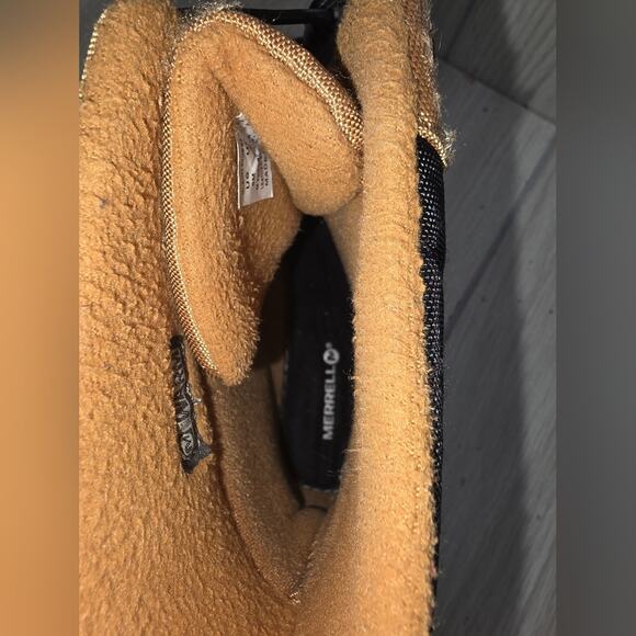 Merrell Mens Leather Hiking Snow Bank Boot Waterproof Gorpcore Camping Utility L - Picture 5 of 7